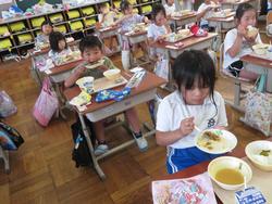 1年生給食