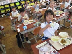 1年生給食