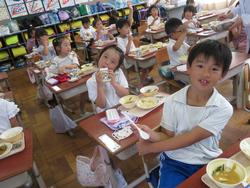 1年生給食