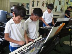 5年生音楽の授業