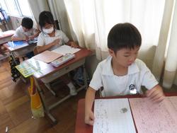 1年生国語の授業