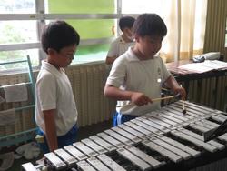 4年生音楽の授業