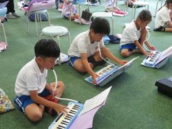 1年生音楽の授業