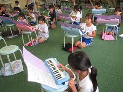 1年生音楽の授業