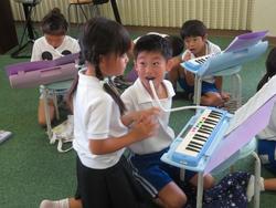 1年生音楽の授業