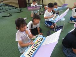 1年生音楽の授業