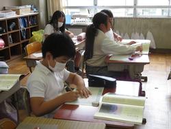 4年生国語の授業