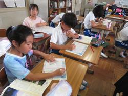 4年生国語の授業