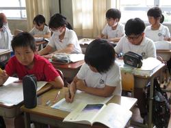 4年生国語の授業