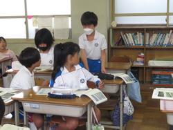 4年生国語の授業