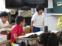 4年生国語の授業