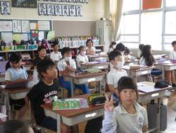5年生英語の授業