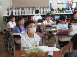 5年生英語の授業