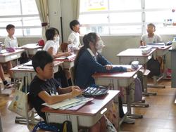 5年生英語の授業