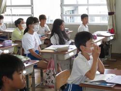 5年生英語の授業