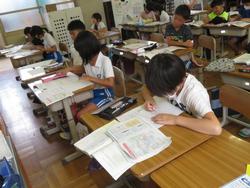 3年生国語の授業