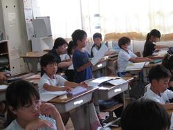 2年生道徳の授業