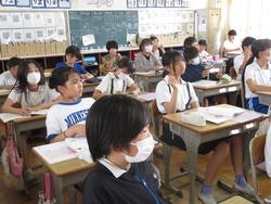 6年生英語の授業