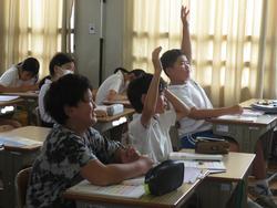 6年生英語の授業