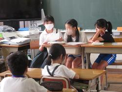 地区児童会の様子