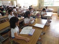 地区児童会の様子