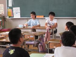 地区児童会の様子