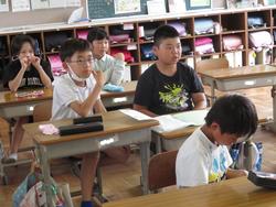 地区児童会の様子