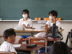 地区児童会の様子