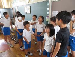 地区児童会の様子