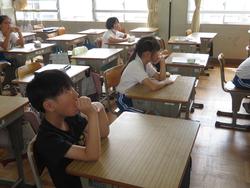 地区児童会の様子