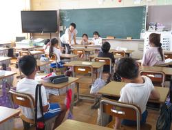地区児童会の様子