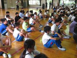 1学期終業式の様子