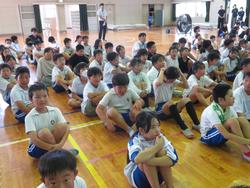 1学期終業式の様子