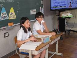 地区児童会の様子