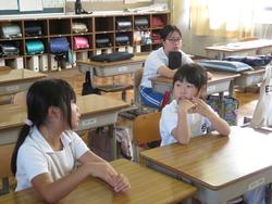 地区児童会の様子
