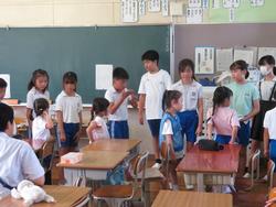 地区児童会の様子