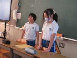 地区児童会の様子