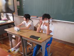 地区児童会の様子