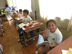 1年生学級活動の様子