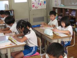 2年生国語の授業の様子