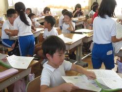 2年生学級活動の様子