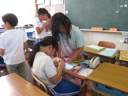 4年生学級活動の様子