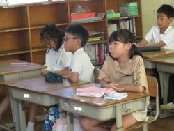 3年生学級活動の様子