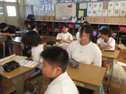6年生学級活動の様子