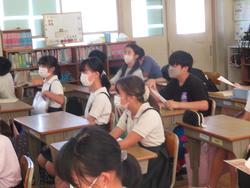 6年生学級活動の様子