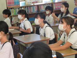 6年生学級活動の様子