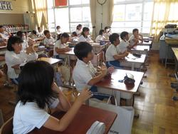 5年生学級活動の様子
