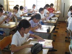 5年生学級活動の様子