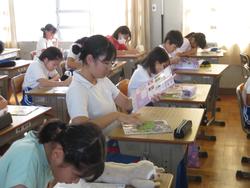 5年生学級活動の様子