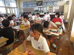 5年生学級活動の様子